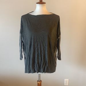 [ALLSAINTS] Gray Two-Tone Shirt - Size XS